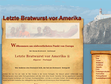 Tablet Screenshot of letztebratwurst.com
